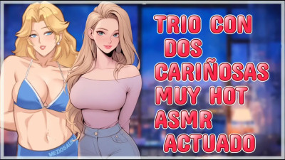 ASMR sex with two super horny womans