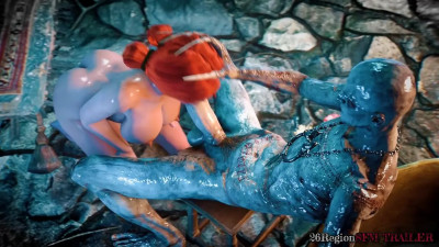 Triss Vs Elder Trailer [26RegionSFM][4k 60fps]