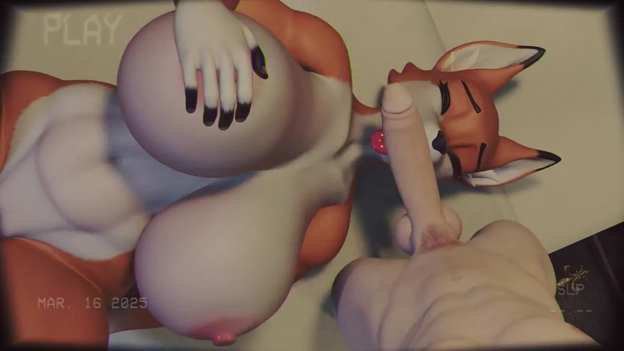 Foxya Having Fun on Bed (Andrey4k)