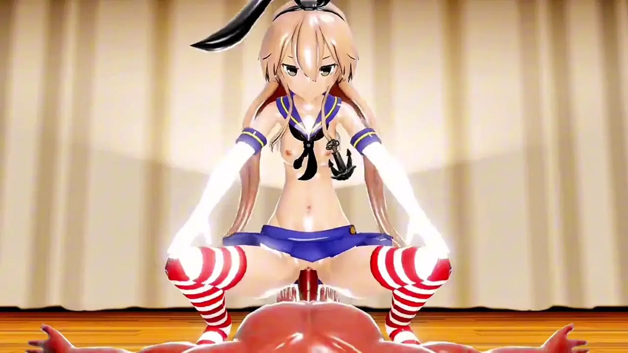 Shimakaze is the fastest bunny [R18] RubyMMD