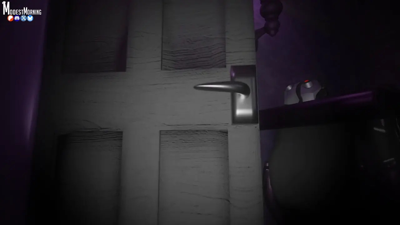 Widowmaker has fun with toys