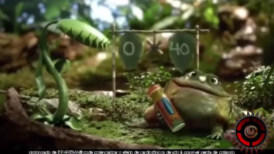 Female Plant Vores Male Frog Bully (Oral Vore)