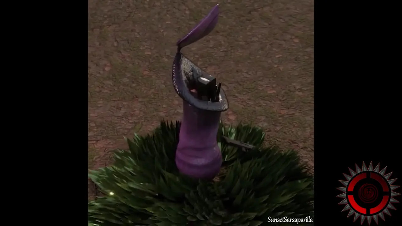 Busty Hyena Furry Gets Got  By a Plant (Oral Vore)