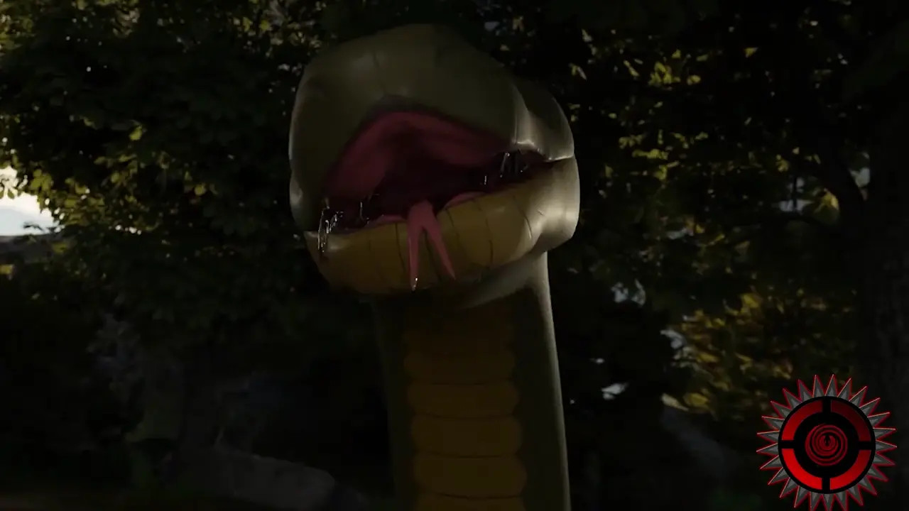 Python Vores His Master (Oral Vore)