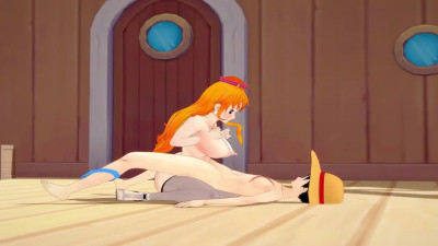 One Piece Nami x Luffy Hentai Animation With Voice high quality