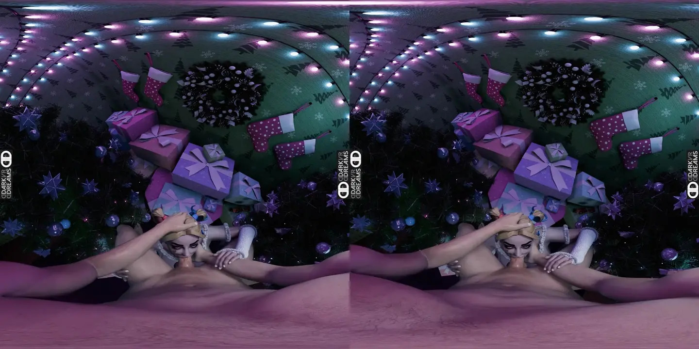 Vr Harley Quinn blowjob