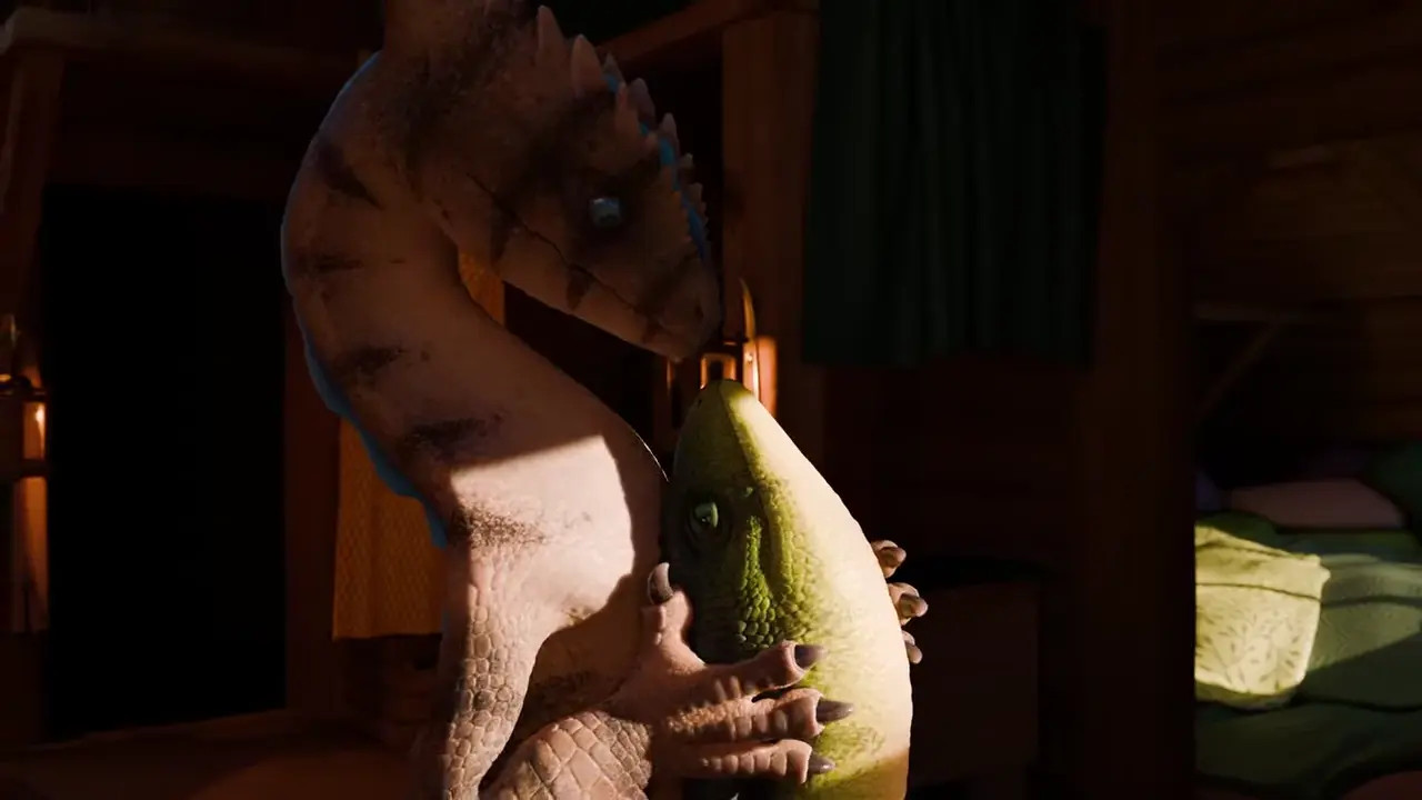 Lizard mating