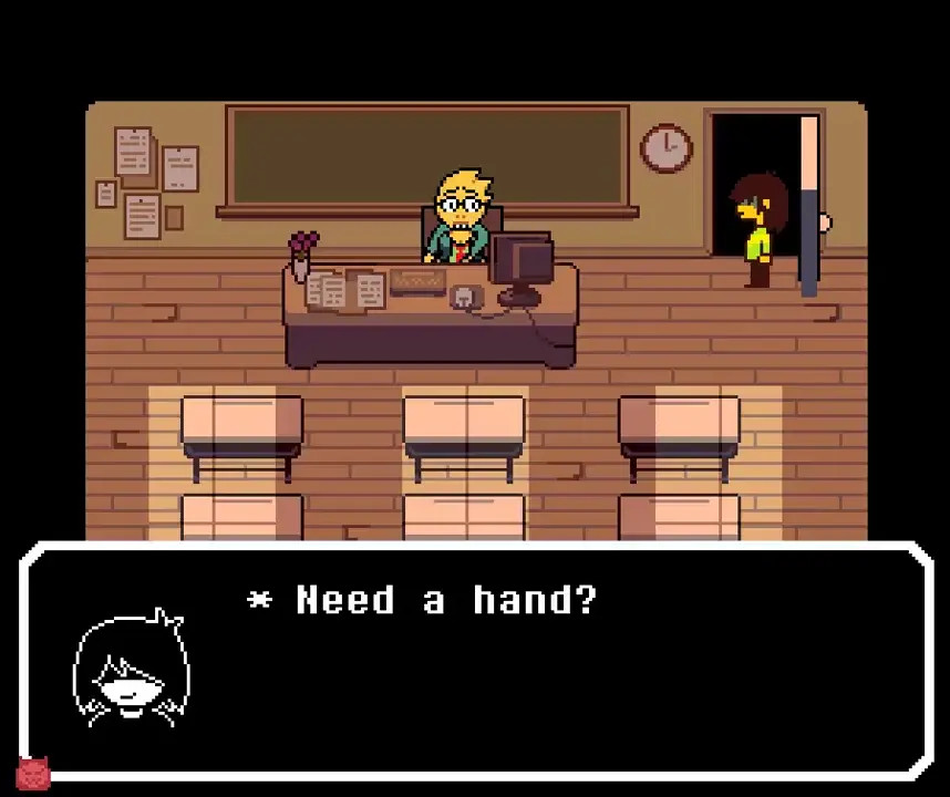 Alphys got caught  during after hours