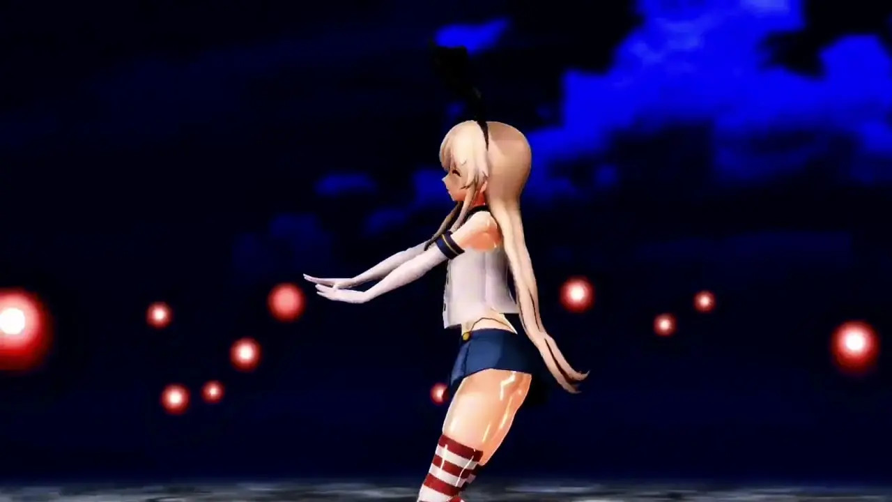 Shimakaze - Hi Fi Raver [MMD R15] Clear_Cloth