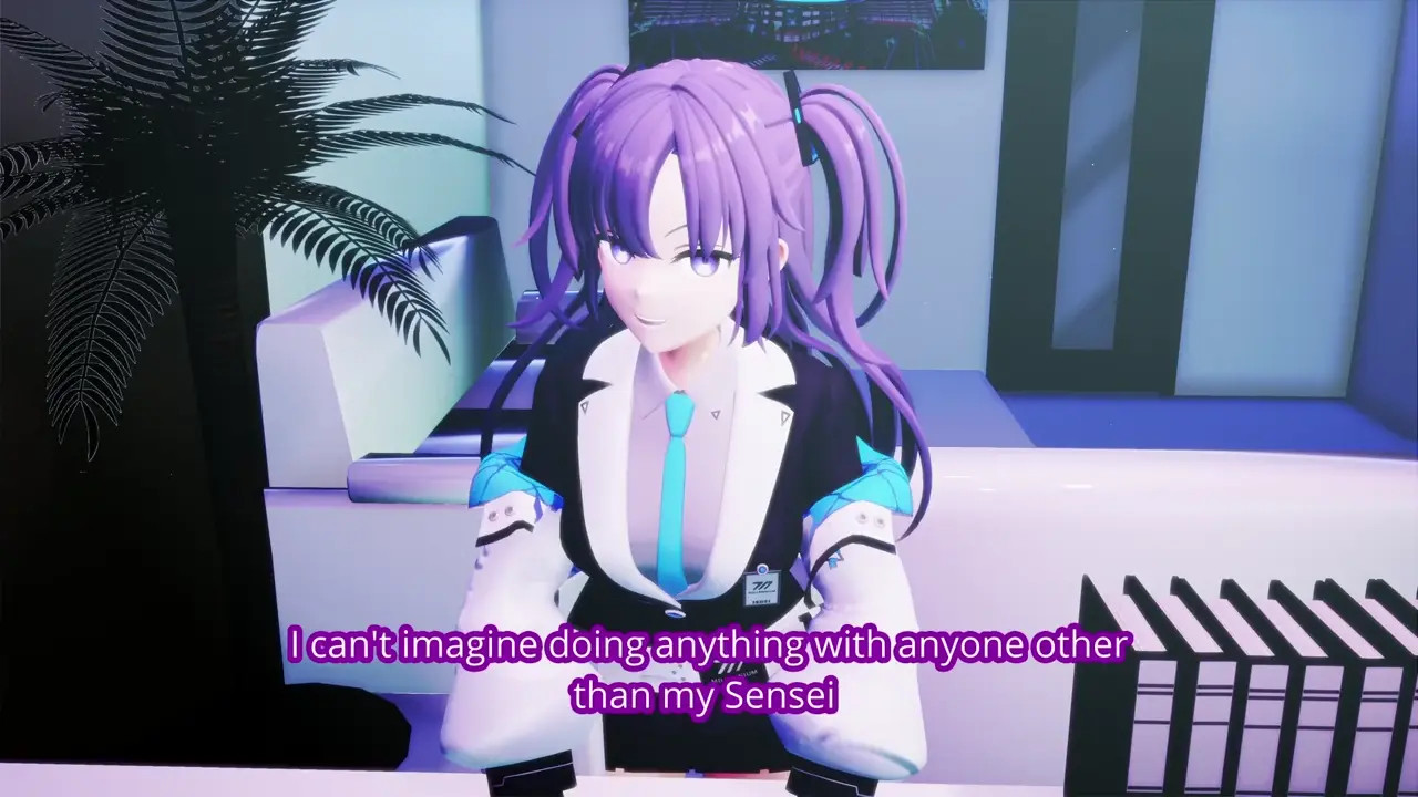 Yuuka Cuckold Report (Eng Subs) (Voiced) 4k - Poko