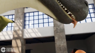 Oral vore by crimsoncreature