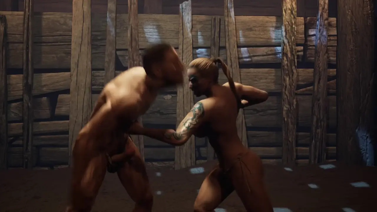 Amazonian Warrior Against a Man's Balls [ig battles]