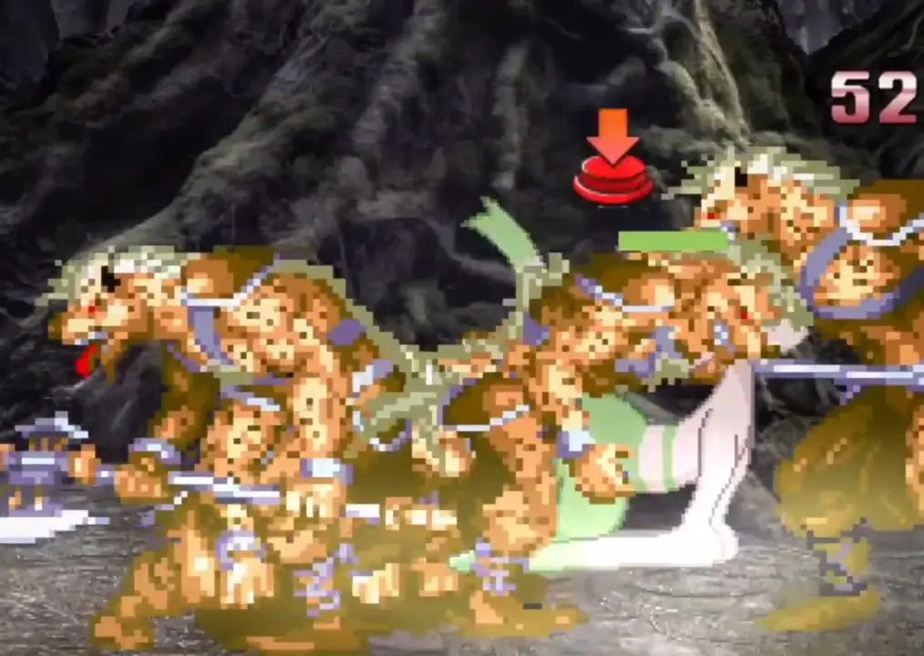 Huge nut Gnoll ambushed and impregnating whole tribe into Mienshao gunked up womb