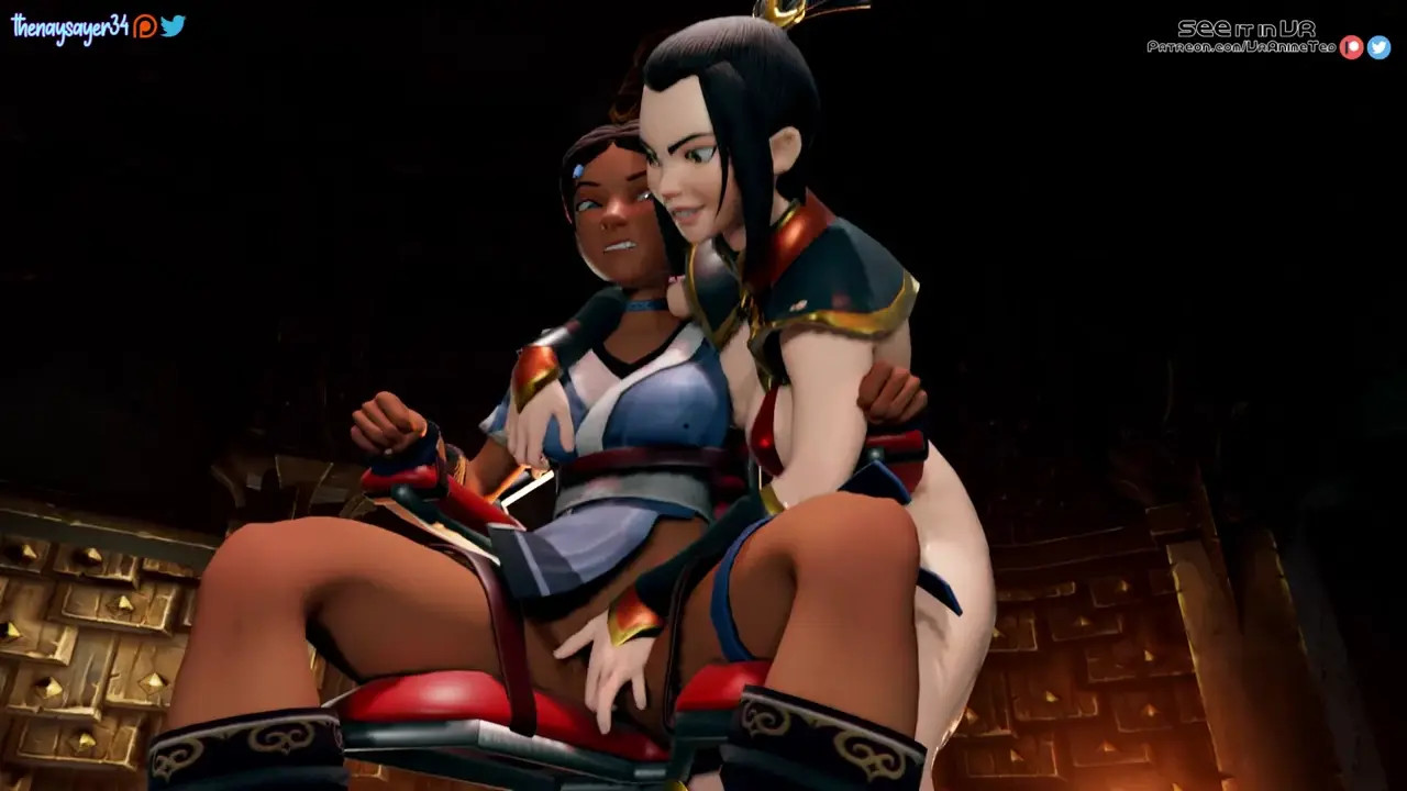 AzulaXKatara  Interrogation Tease