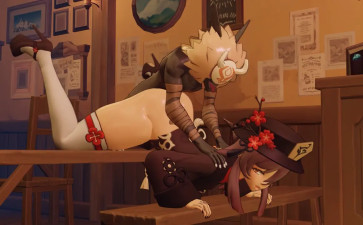 [4K] Hu Tao x Hilichurl [Bubukuin]