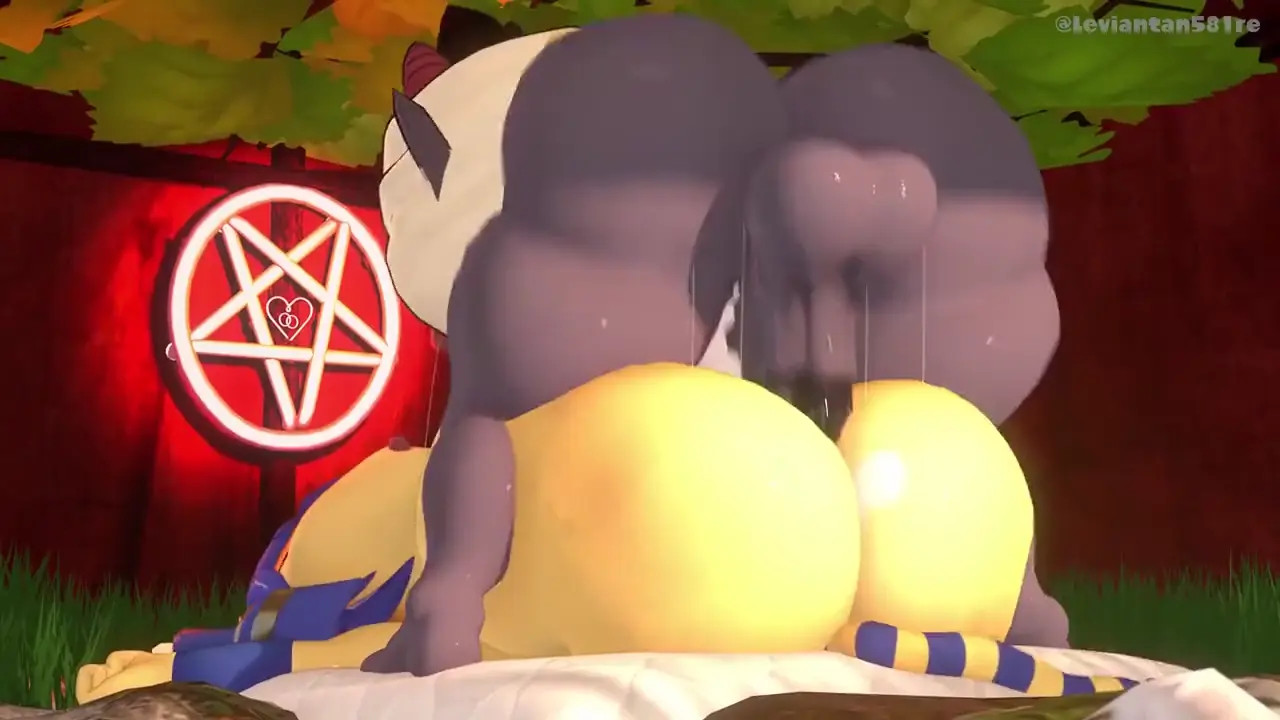 Lamb x ankha mating ritual