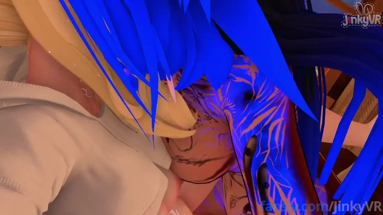 [JinkyVR] Do you like when I KISS and FUCK @taclessvr passionately?