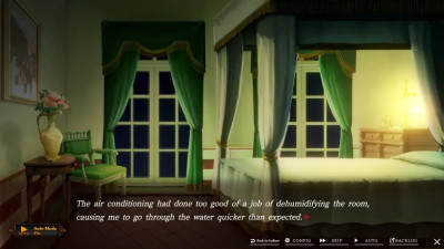 Welcome to Maison Chichigami - Ai Route - Peeking in on her masturbating...