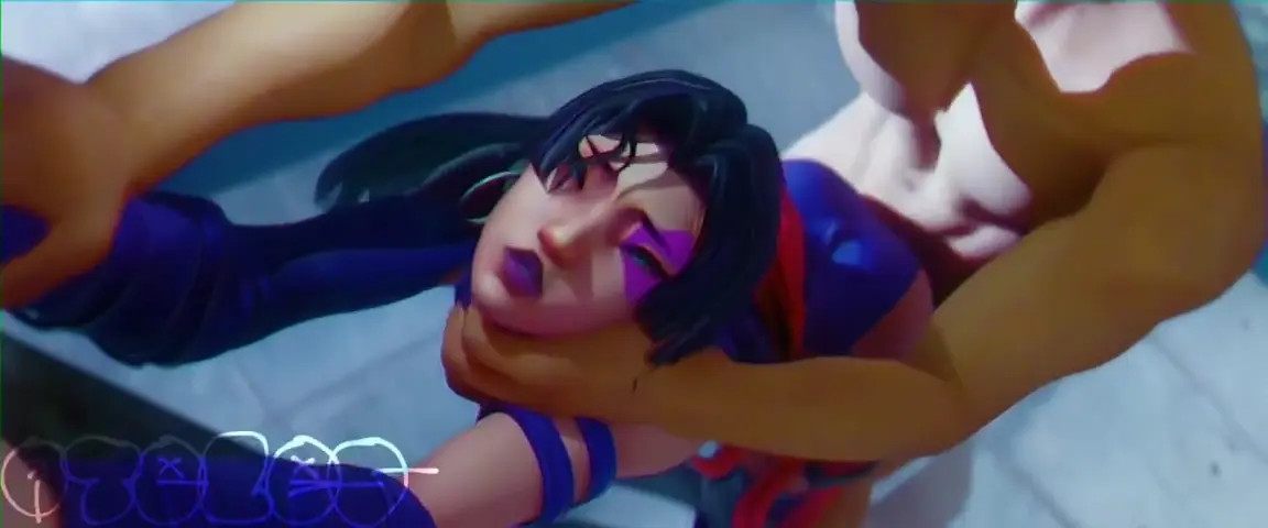 Psylocke Against the Wall [Ateles]