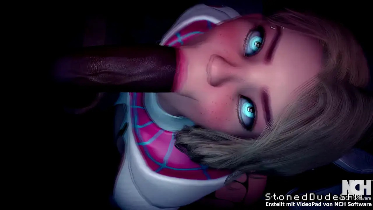 Gwen Blowjob [Blacked][StonedDudeSFM]