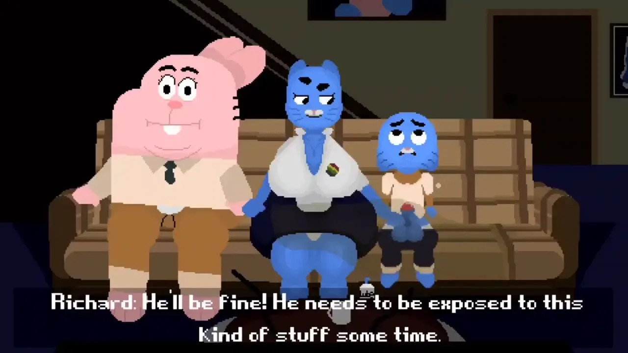 [Shoestrang EDIT] Nicole and Gumball's First Time