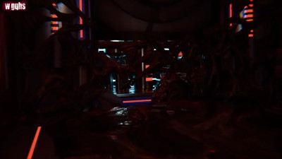 SAMUS and FACEHUGGER