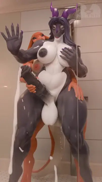 Scalie futas showering