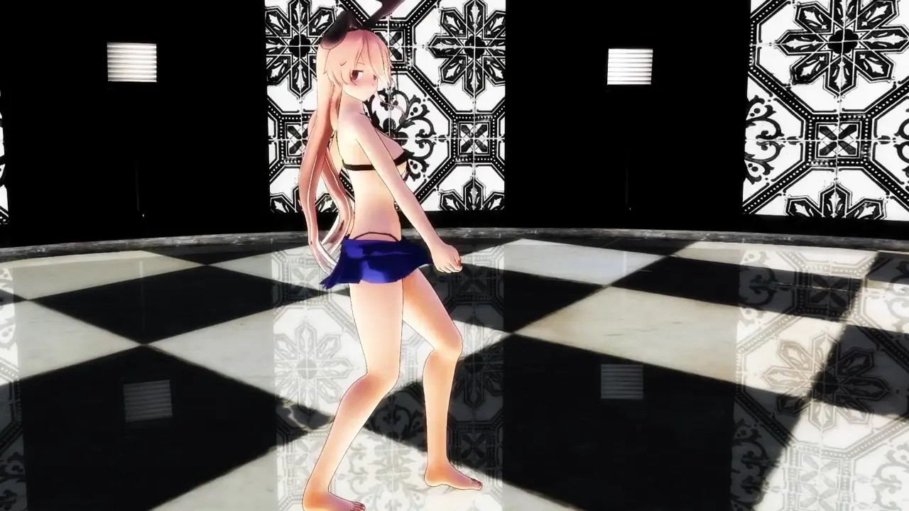 Adult Shimakaze - Hi Fi Raver [MMD R15] Yatsuya