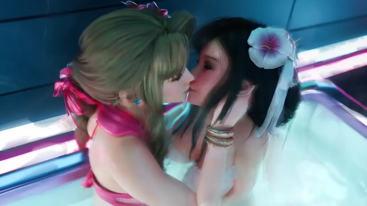 Tifa x Aerith Part 2 Private Sins [Azure Limina]