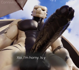 Poolside Xio Throatfuck (ConnivingRat) 4K60FPS