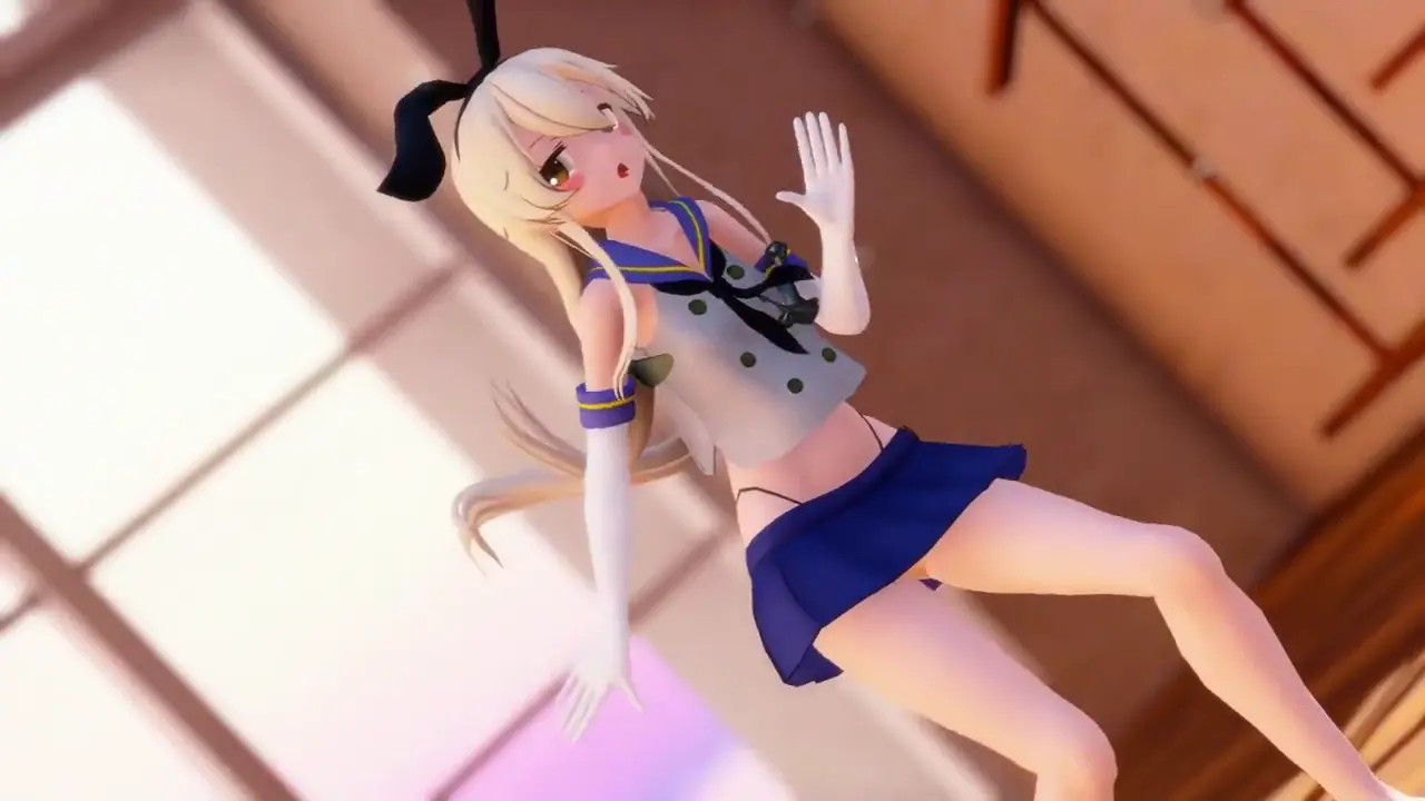 Shimakaze - LAMB [MMD R15] Panman