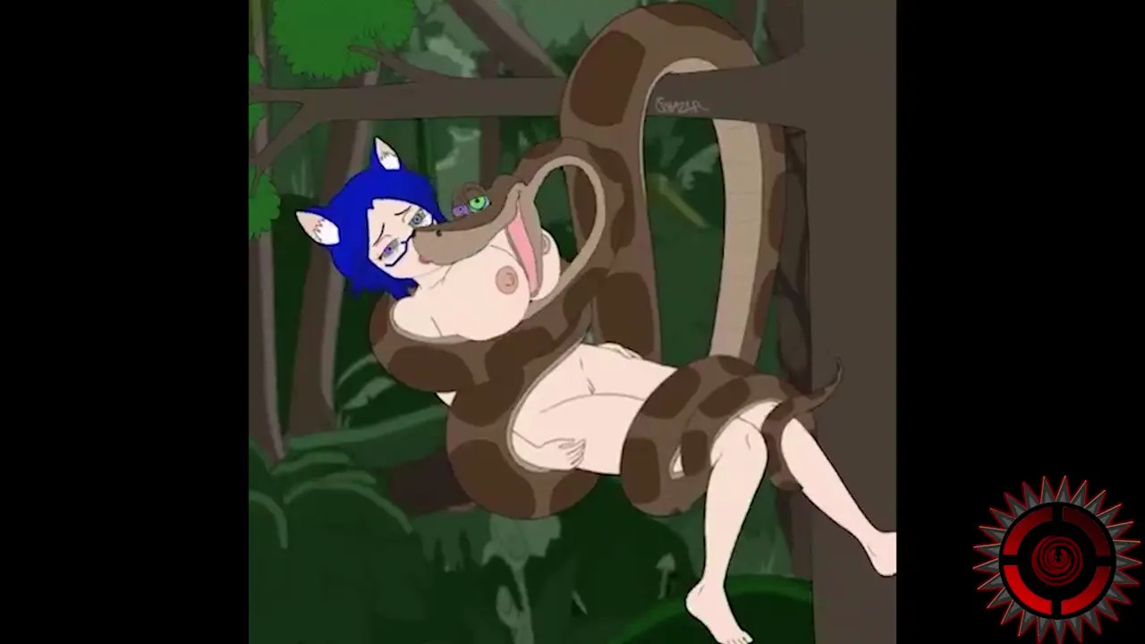 Kaa Plays With His Prey