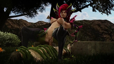 Zyra captured a man at the forest