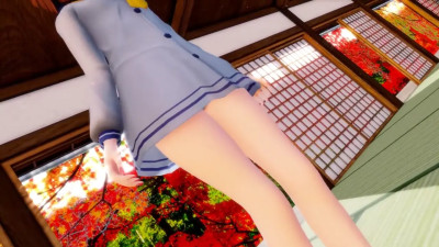 Shimakaze & Yukikaze - Love and Joy [MMD R15] Panman