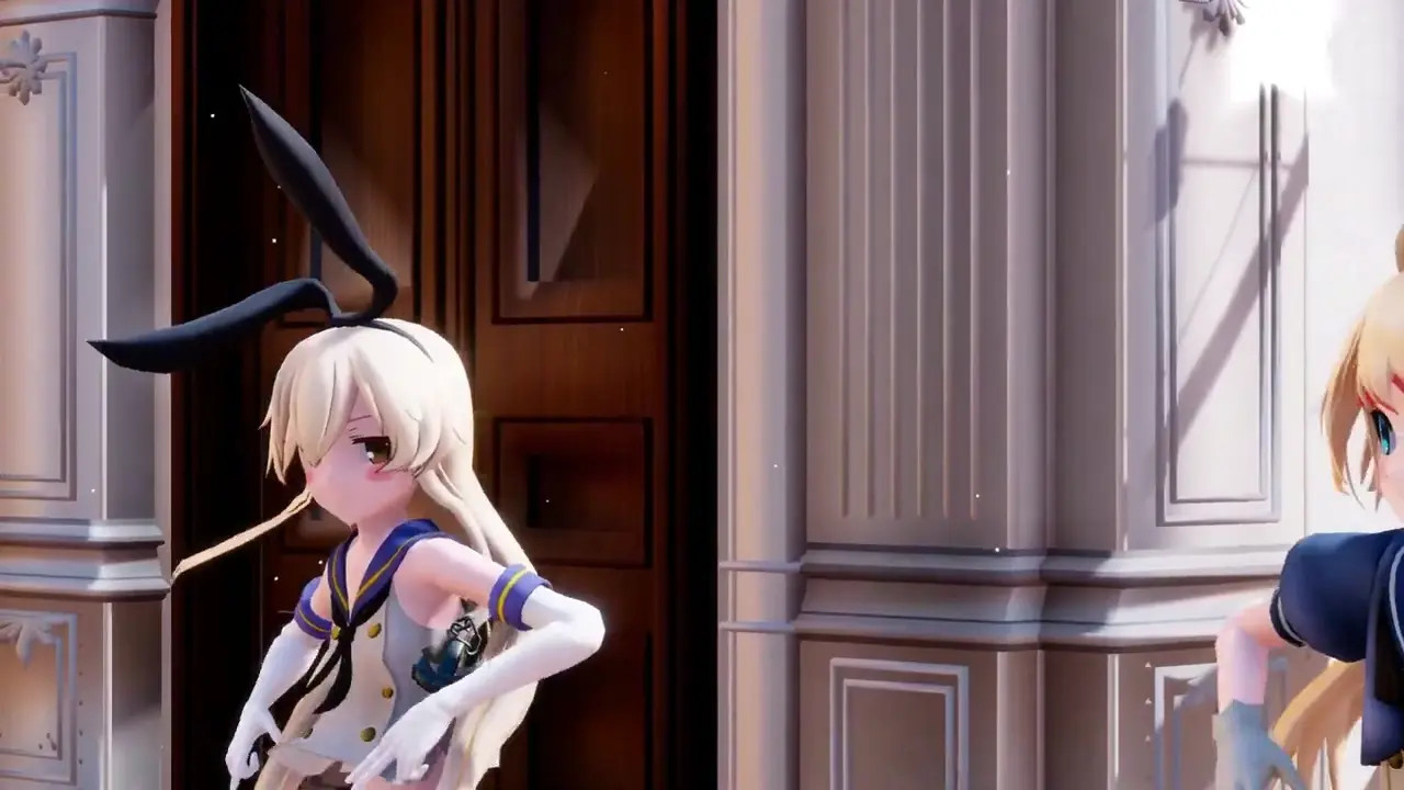 Shimakaze & Jervis - ROKI [MMD R15] Panman