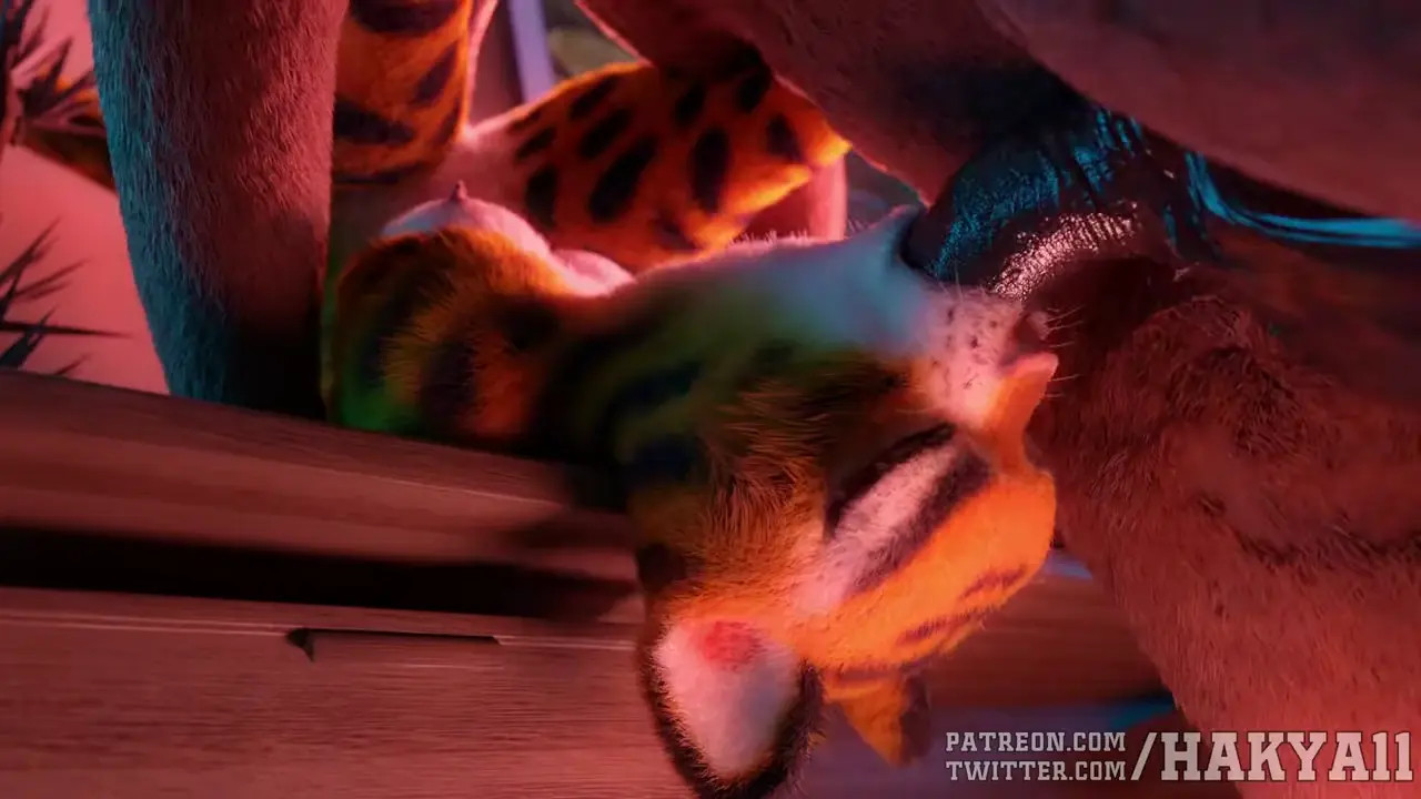 Tigress facefucking