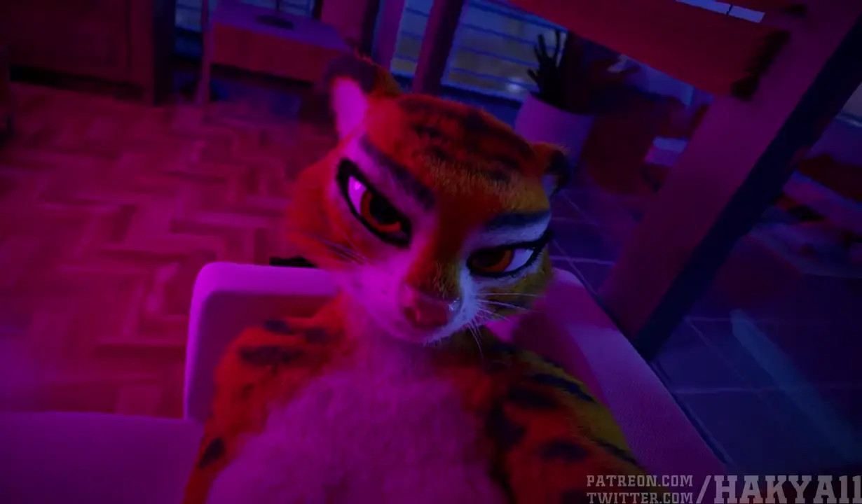 Tigress side fucked (male POV)