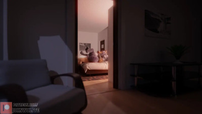 Bent spoon in the bedroom