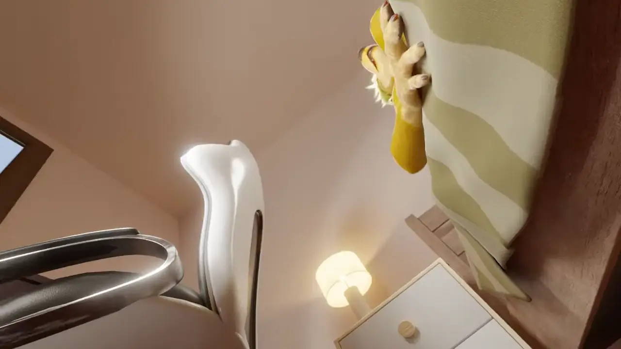 POV trapped in her panties