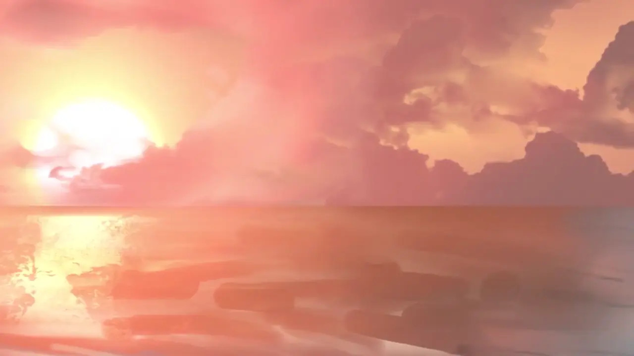 Anis and the Commander private time on the beach[OKaimikey] [4k 60fps]