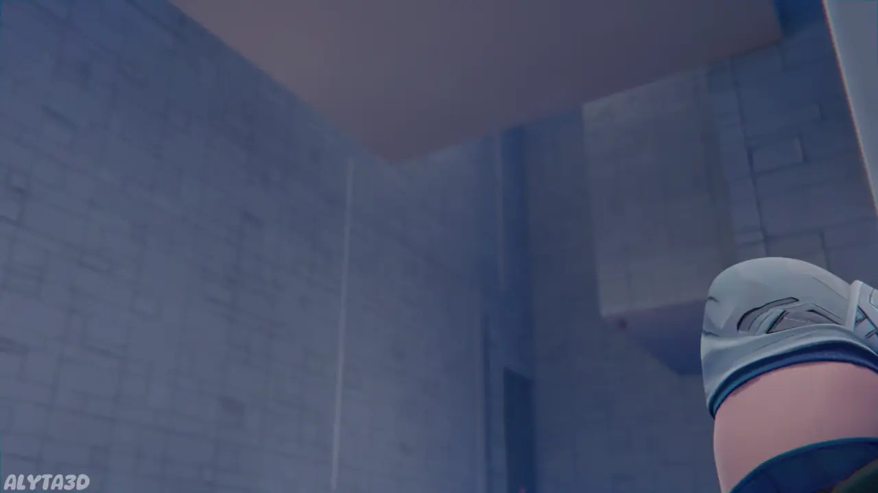 Luna Snow caught off Guard By Spider man [Alyta3D]