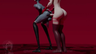 Stolas and Angel Dust Are Having Gay Sex [Funnyfrenchfemboy]