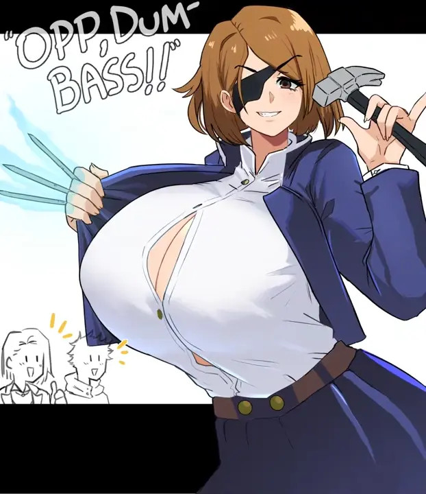 Hey OPAPI!!!! Nobara Is Back (Topless)