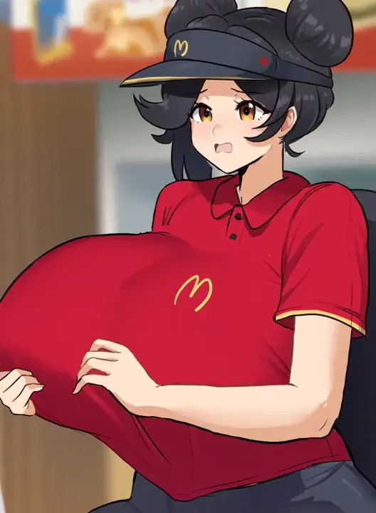 Rain on Her First Day of Work at McDonald’s (NSFW)