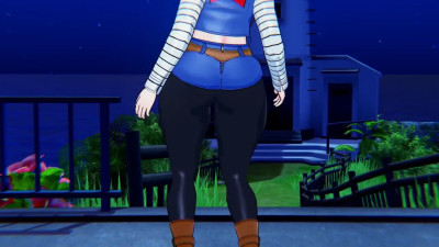 Android 18 - Butt Dance 【DBZ R18】