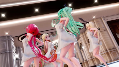 Shimakaze & Fleet Girls - Antifragile [MMD R15] Panman