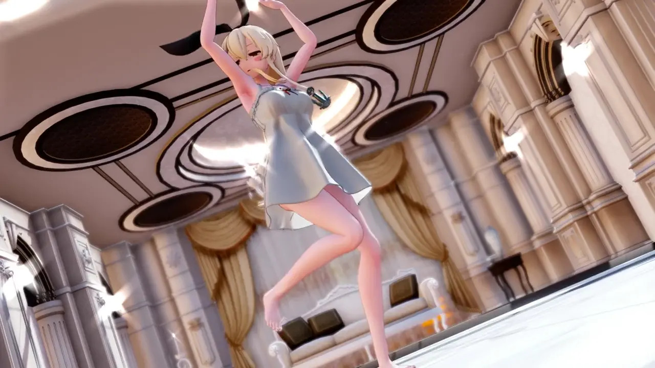 Shimakaze - Yokubari [MMD R15] Panman