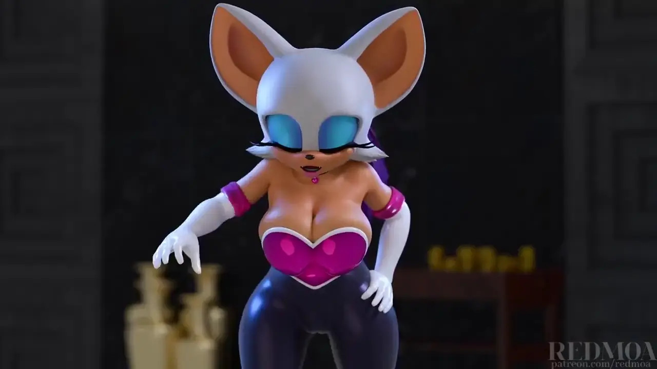 Rouge the Bat Paizure [Redmoa] [4k 60fps]