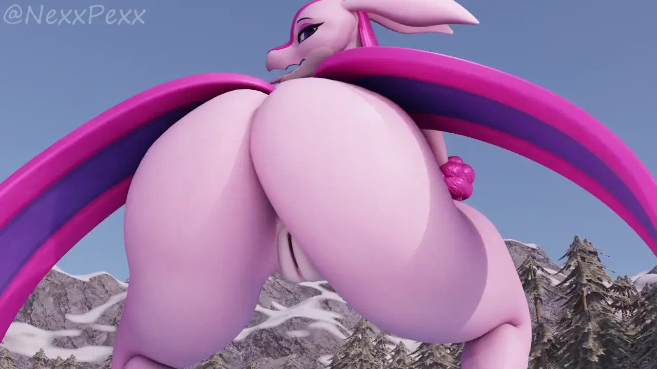 Lovander taunts you with her ass!