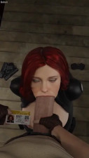 Black Widow Blows  Massive Cock